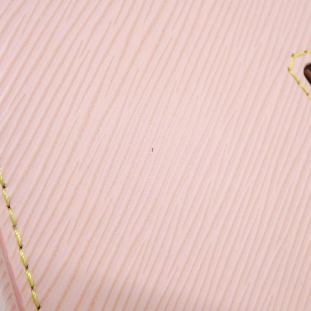 Louis Vuitton Pink Leather Shoulder Bag