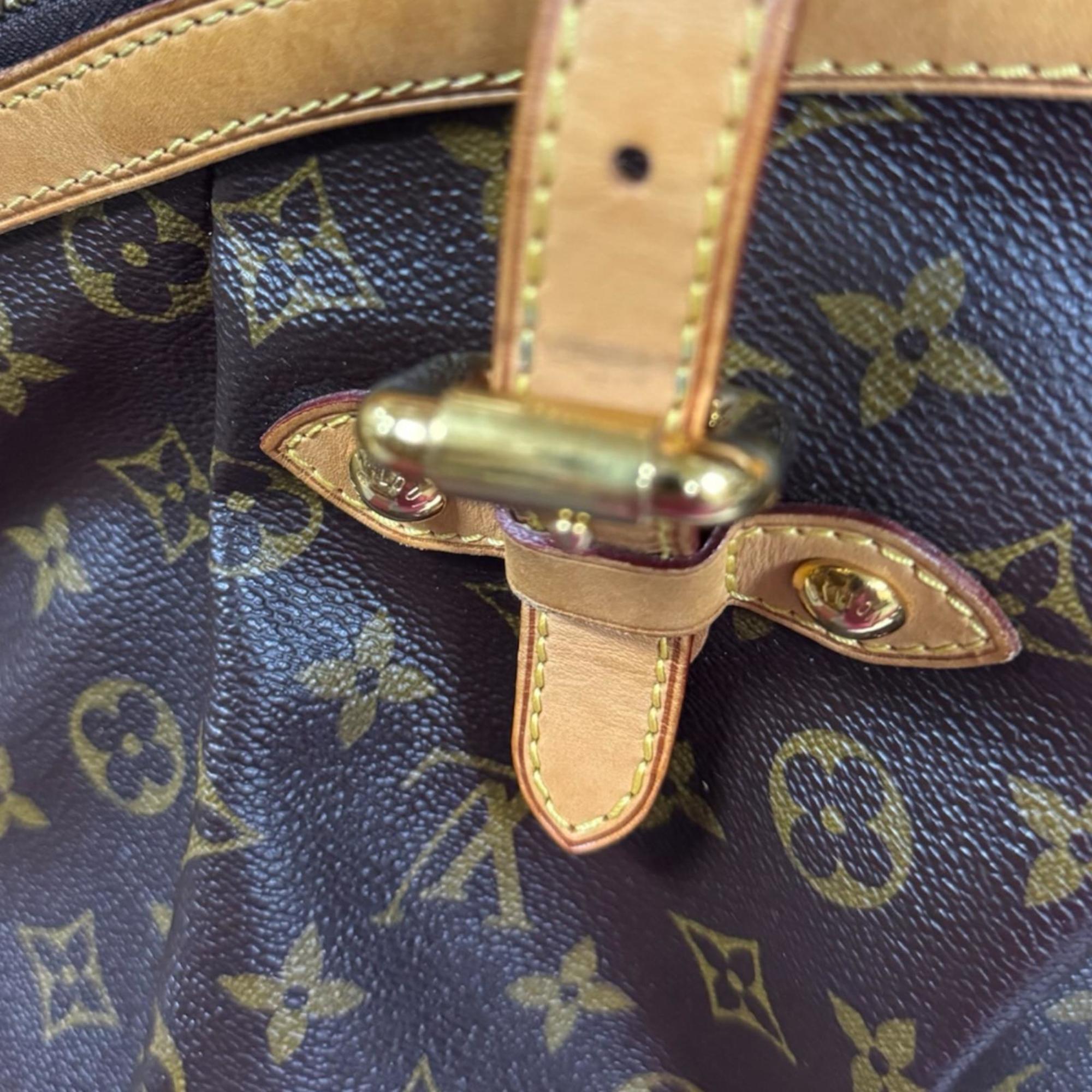 Louis Vuitton Brown Monogram Tote Bag