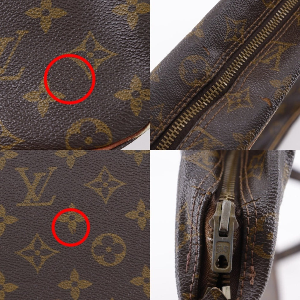 Louis Vuitton Brown Monogram Canvas Shoulder Bag