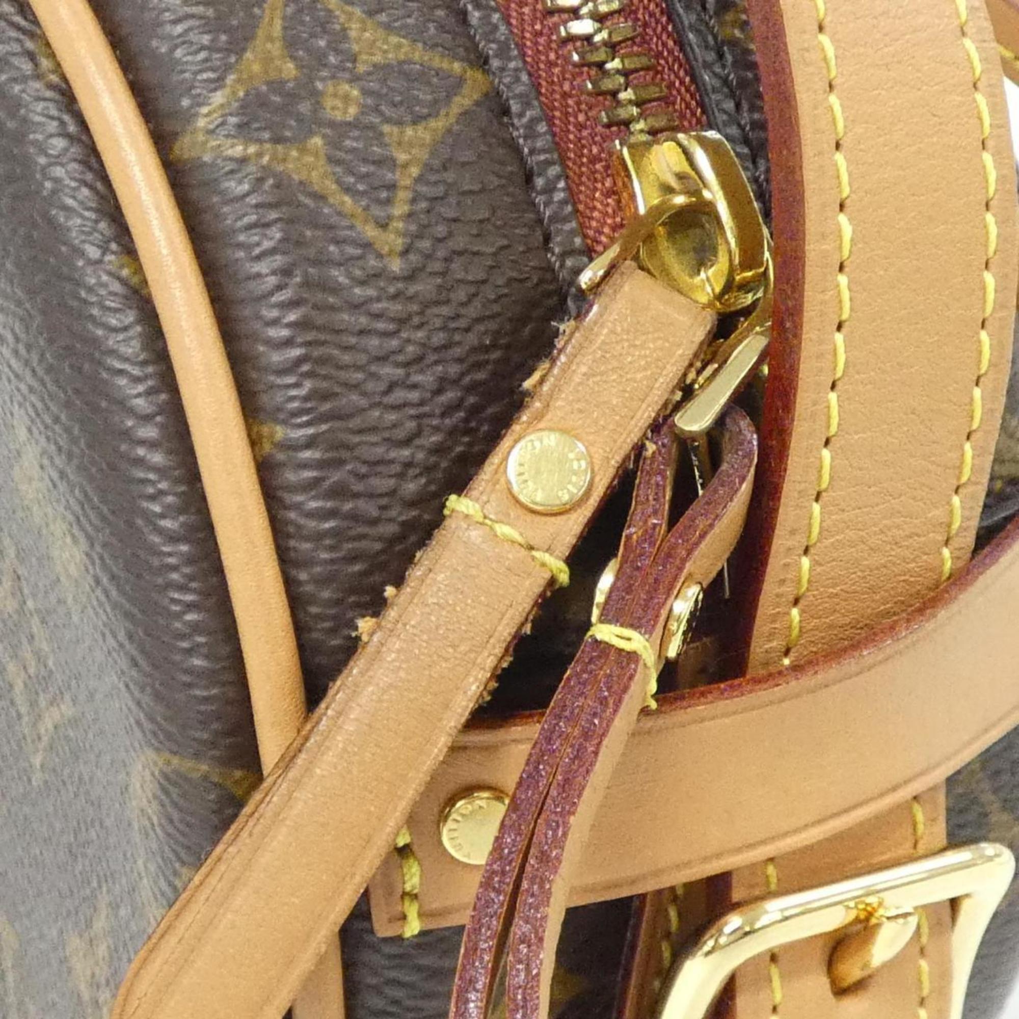 Louis Vuitton Marron Coated Canvas Shoulder Bag