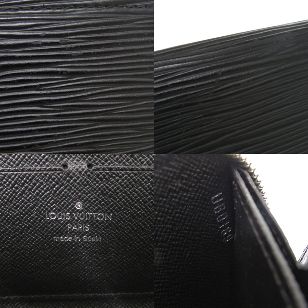 Louis Vuitton Noir Epi Leather Long Wallet