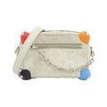 Louis Vuitton Gray Leather Shoulder Bag