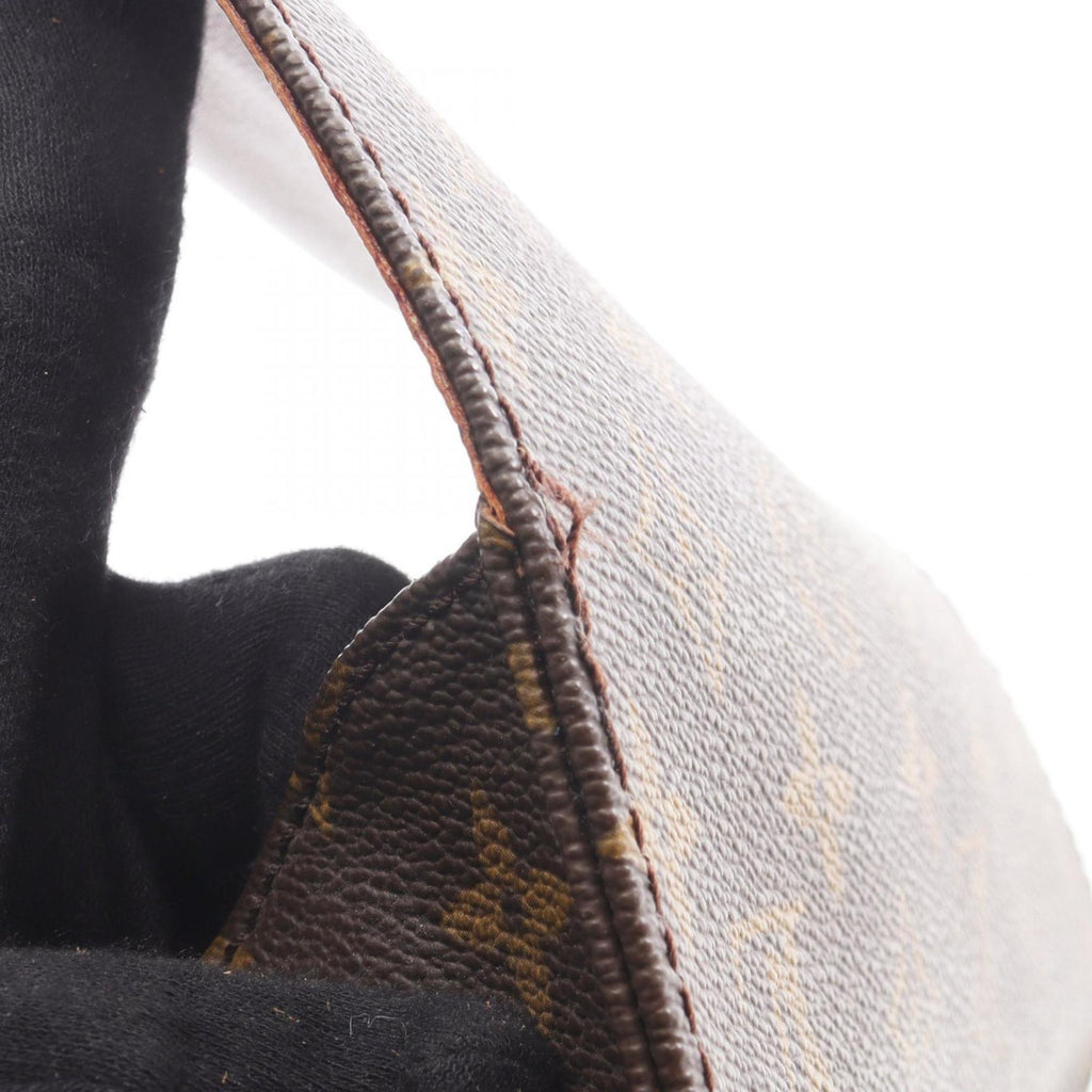 Louis Vuitton Brown Coated Canvas Pvc Leather Monogram Shoulder Bag