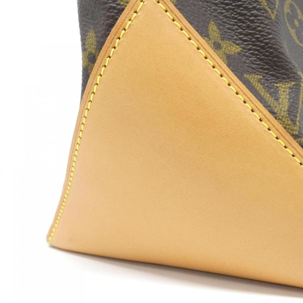 Louis Vuitton Marron Coated Canvas Handbag