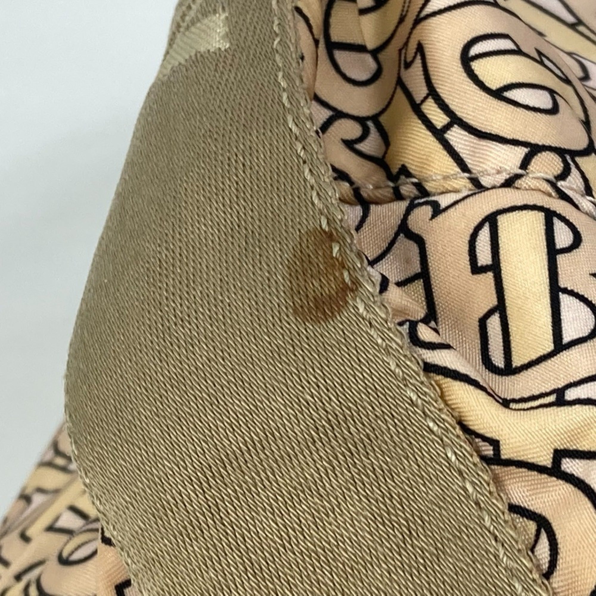 Burberry Beige Nylon Fanny Pack Shoulder Bag