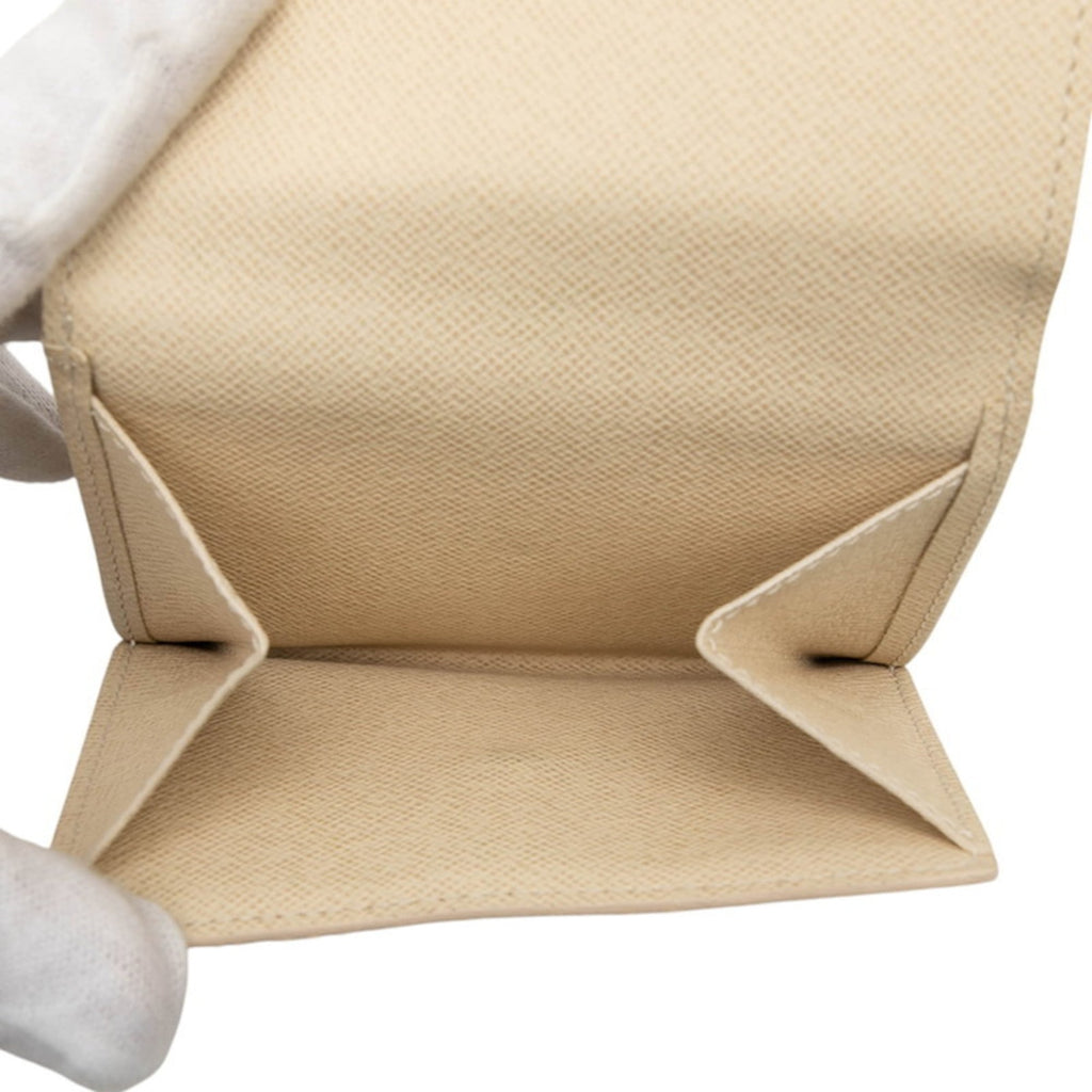 Louis Vuitton White Pvc Leather Wallet