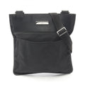 Gucci Black Canvas Leather Shoulder Bag (Pre-Owned)