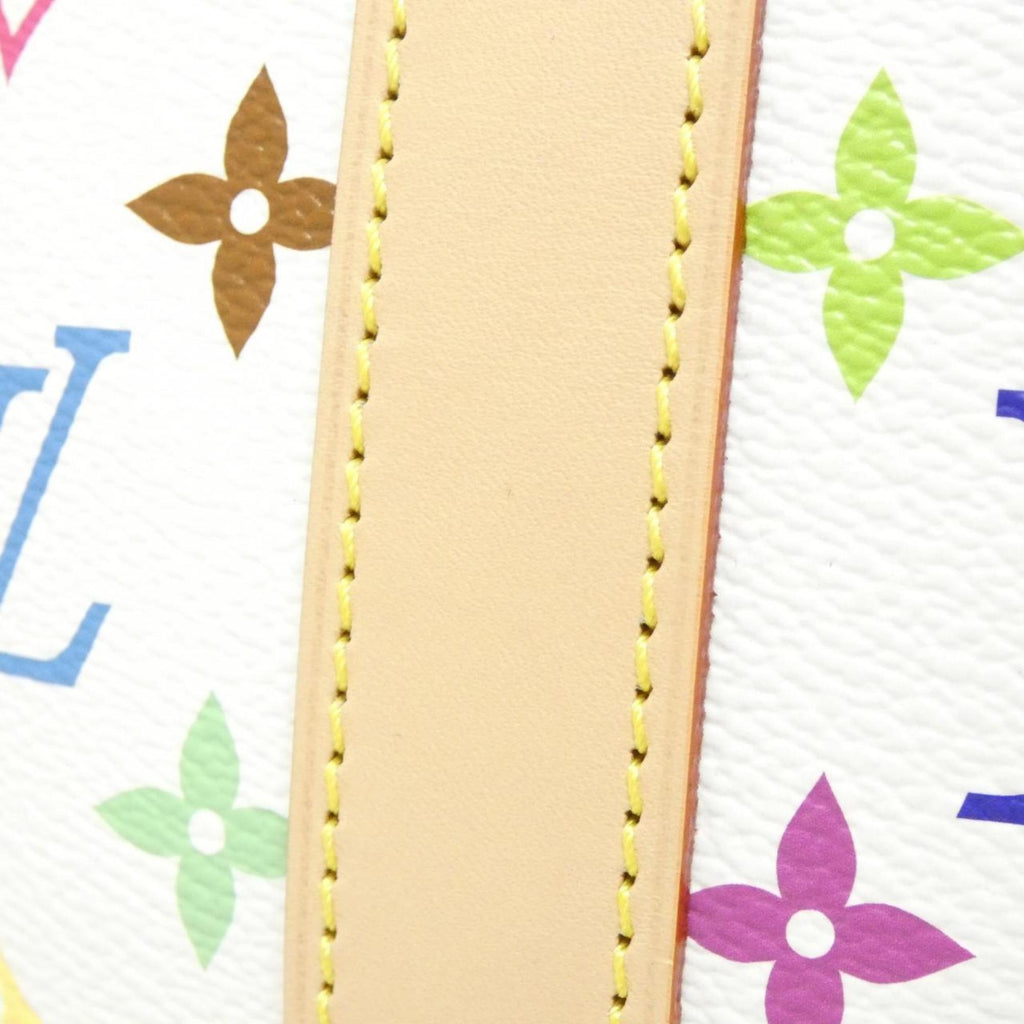 Louis Vuitton Monogram Multicolore White Coated Canvas Boston Bag