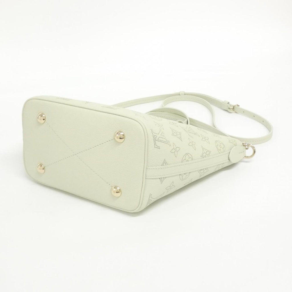 Louis Vuitton Green Leather Handbag Pouch
