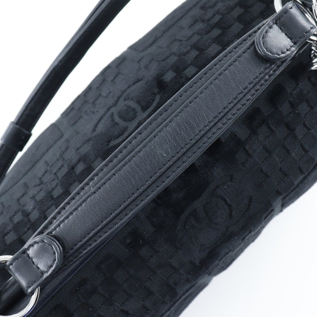 Chanel Black Leather Shoulder Bag