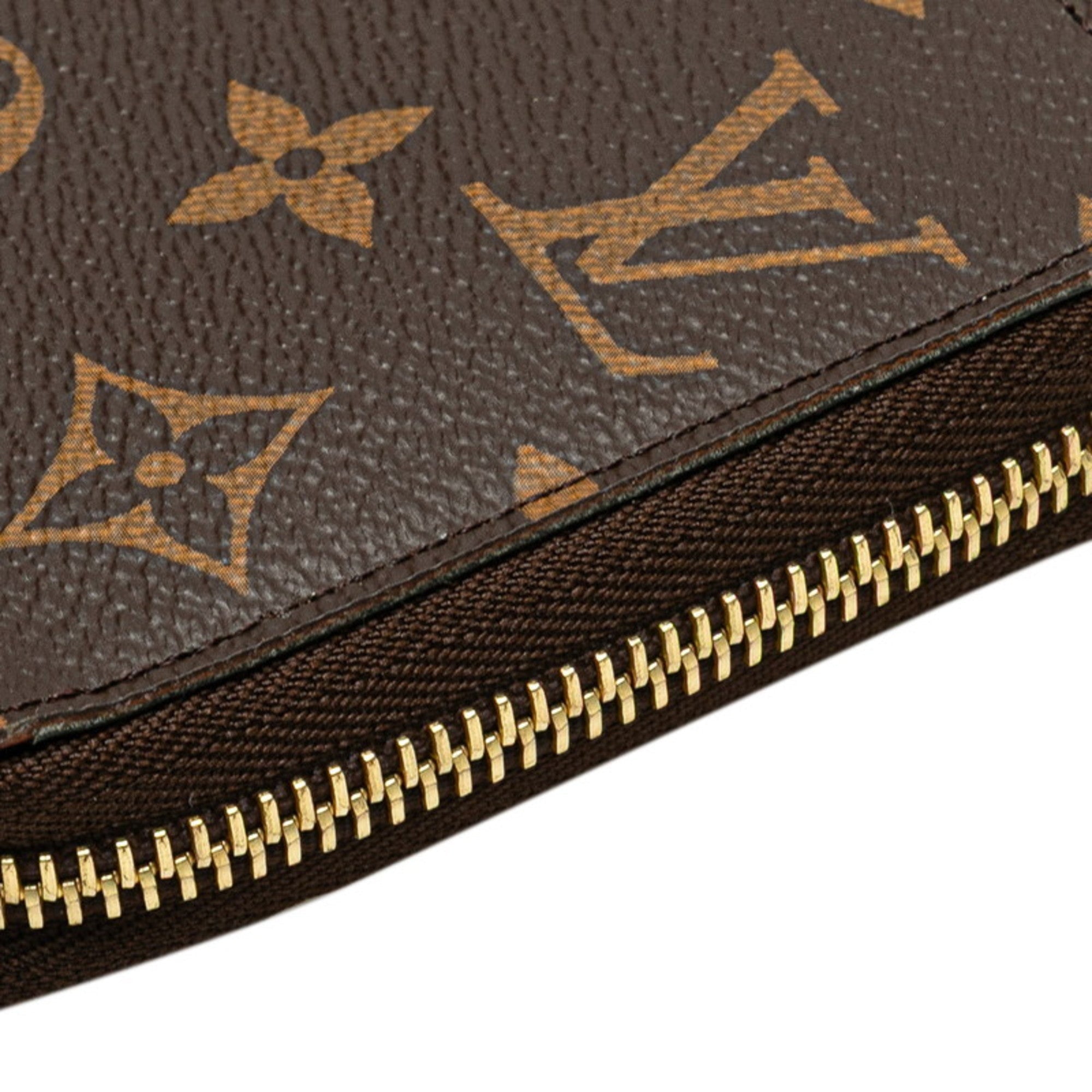 Louis Vuitton Monogram Brown Pvc Long Wallet