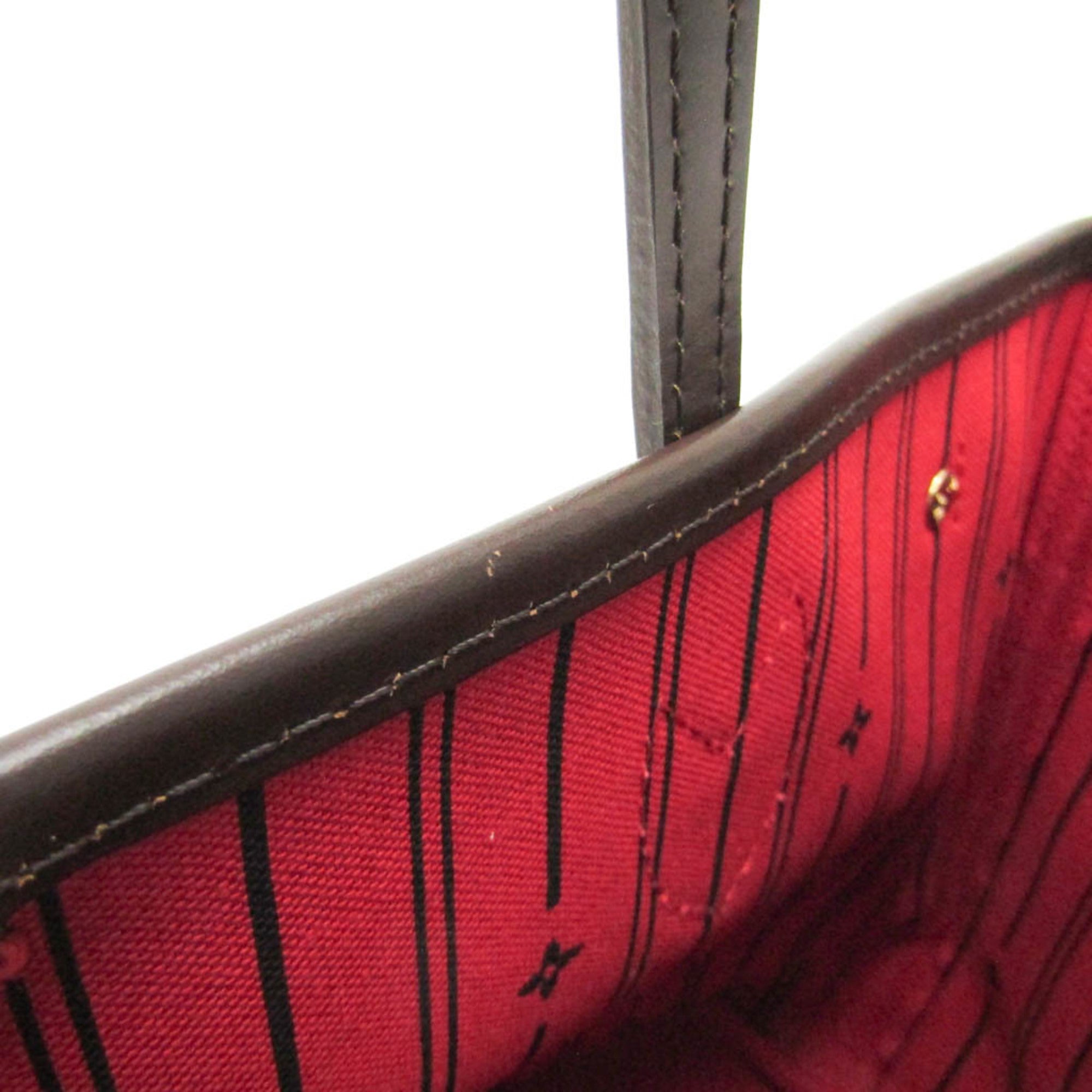 Louis Vuitton Damier Ebene Damier Canvas Tote Bag