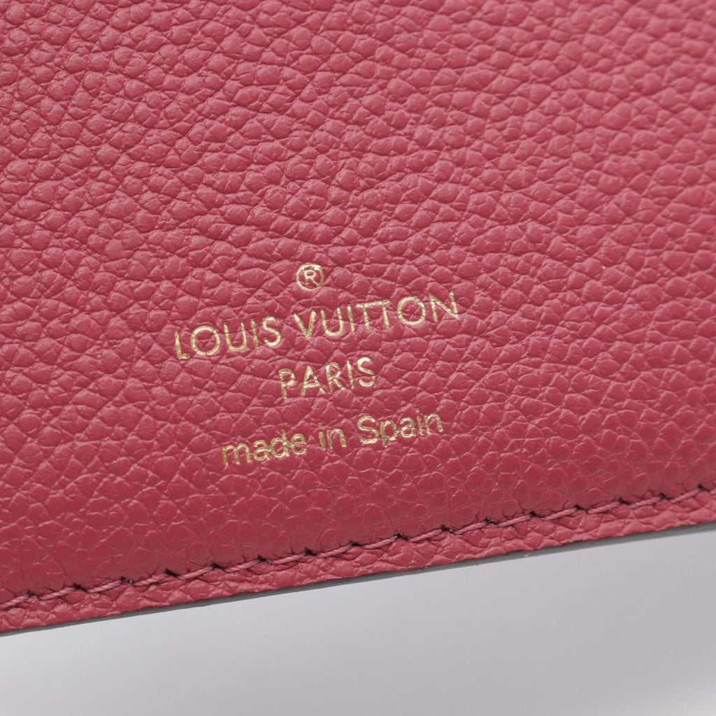 Louis Vuitton Brown Pink Pvc Leather Wallet