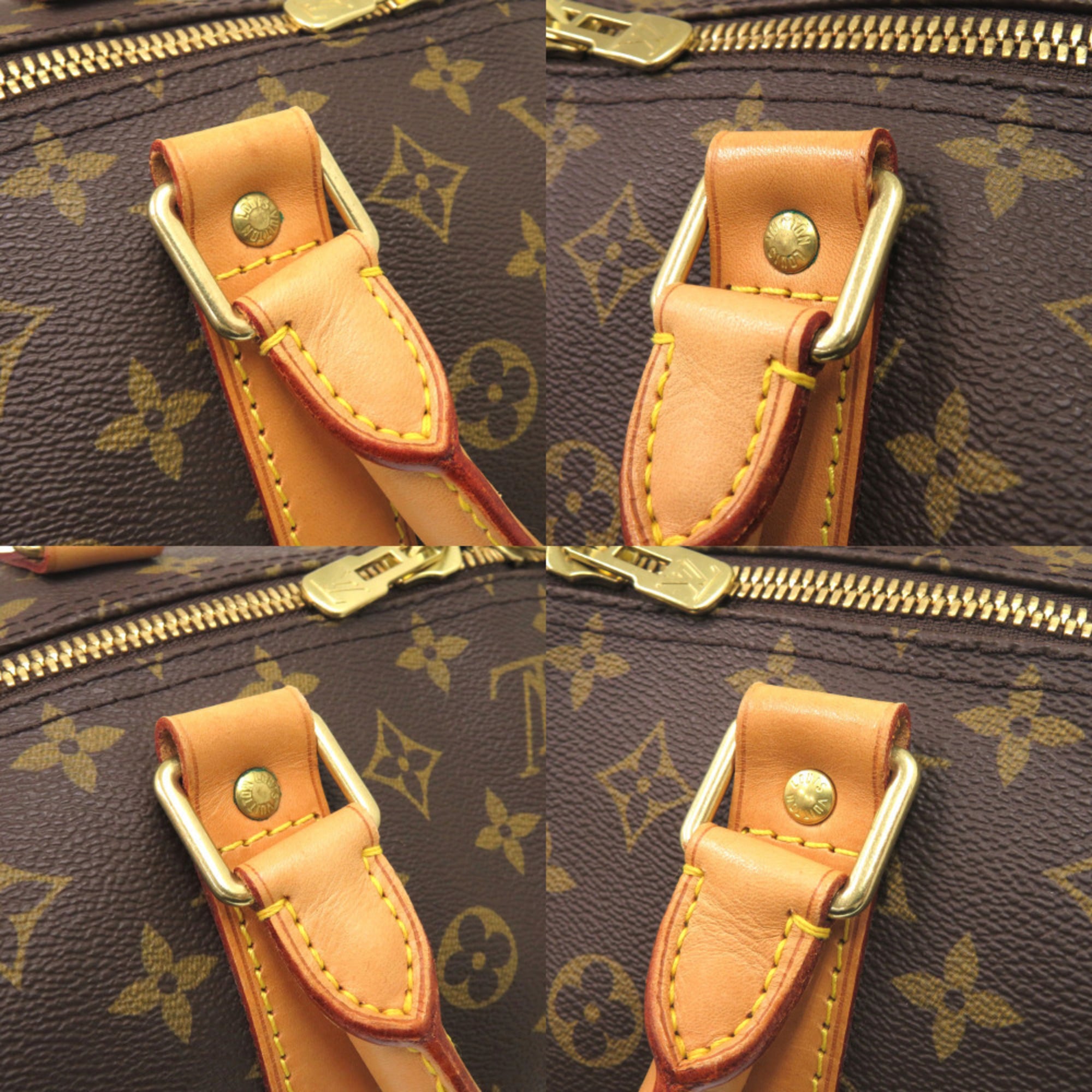 Louis Vuitton Brown Monogram Monogram Boston Bag