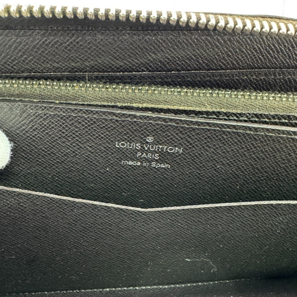 Louis Vuitton Brown Leather Long Wallet