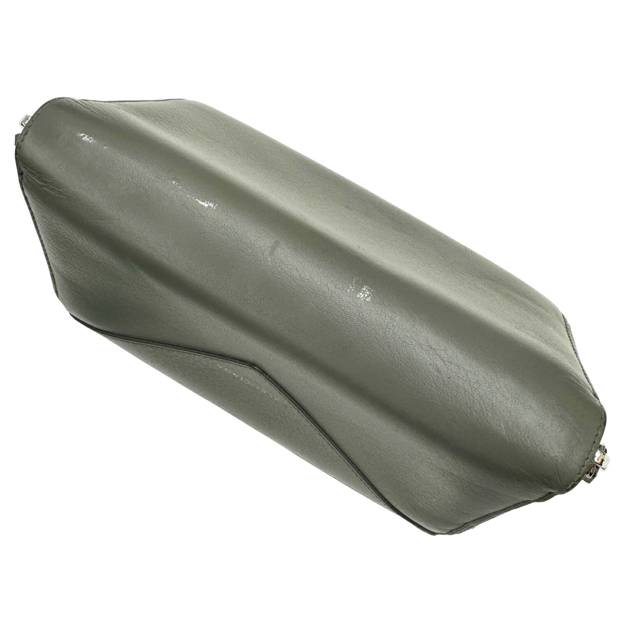 Balenciaga Gray Leather Long Wallet (Bi-Fold)