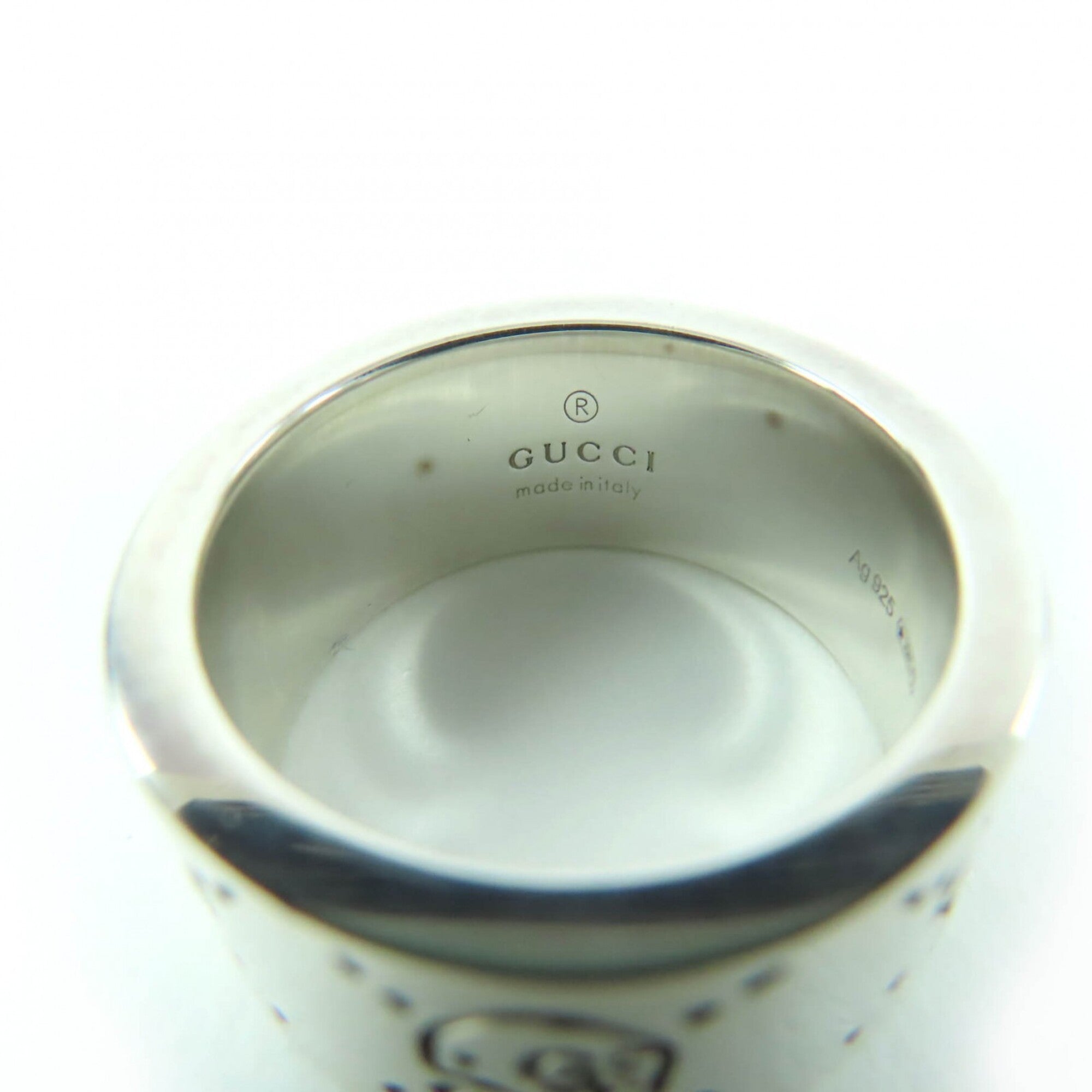 Gucci Silver Silver 925 Band Ring (Pre-Owned)