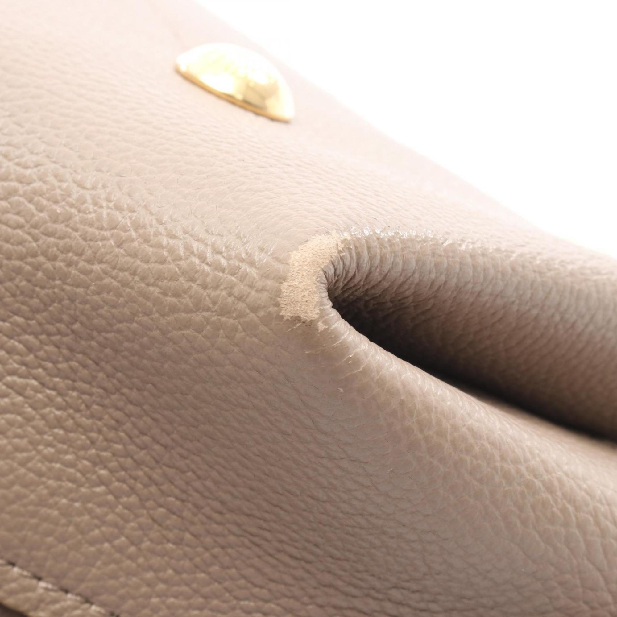 Louis Vuitton Beige Tourterelle Monogram Empreinte Handbag