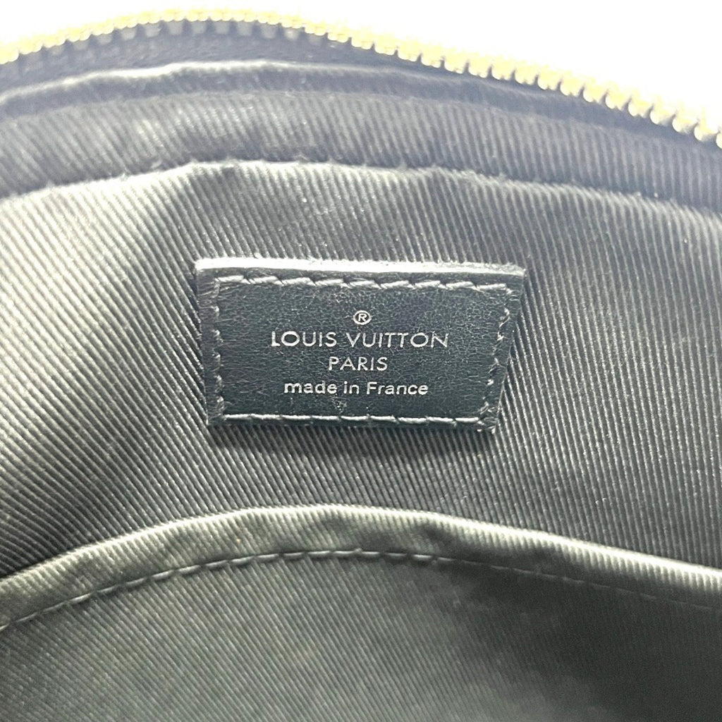 Louis Vuitton Black Galle Damier Graphite Shoulder Bag