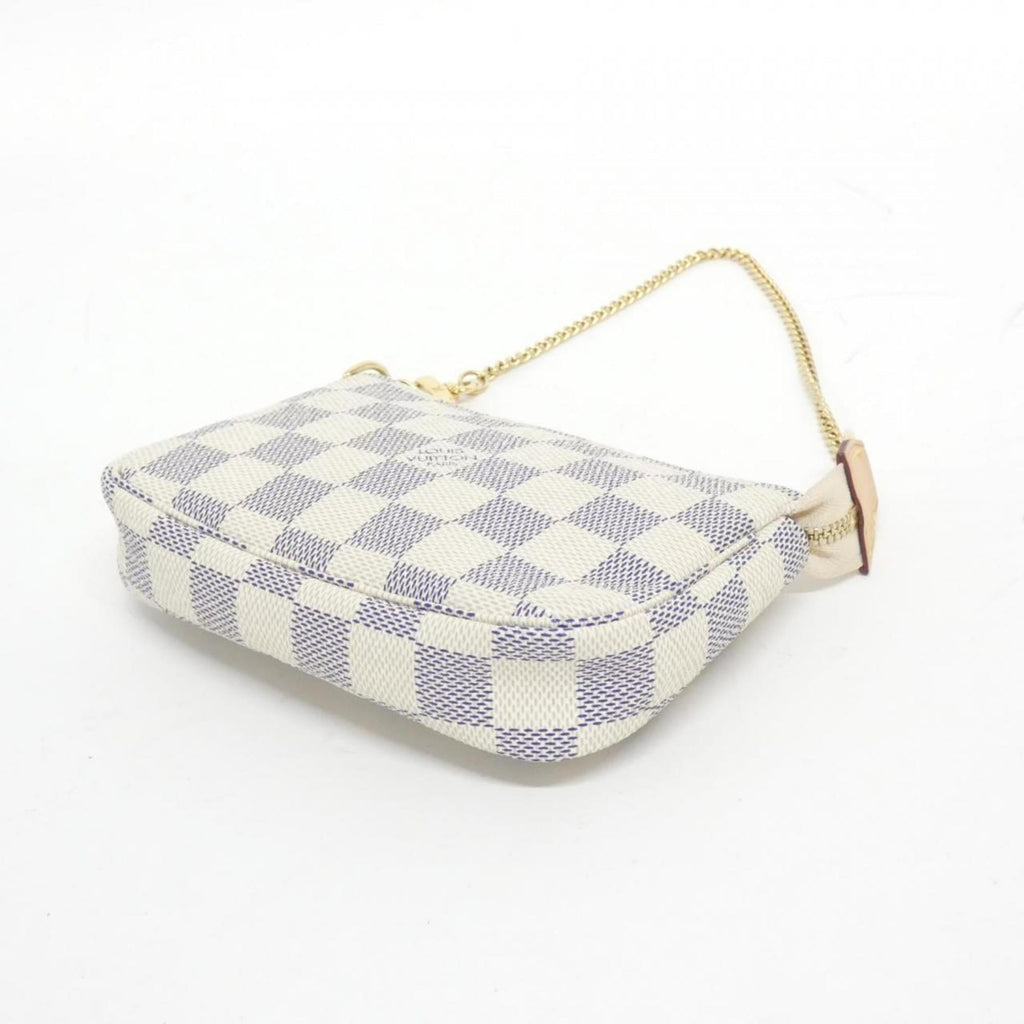 Louis Vuitton Azur Coated Canvas Pochette Pouch