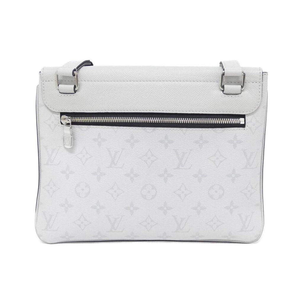 Louis Vuitton White Coated Canvas Shoulder Bag