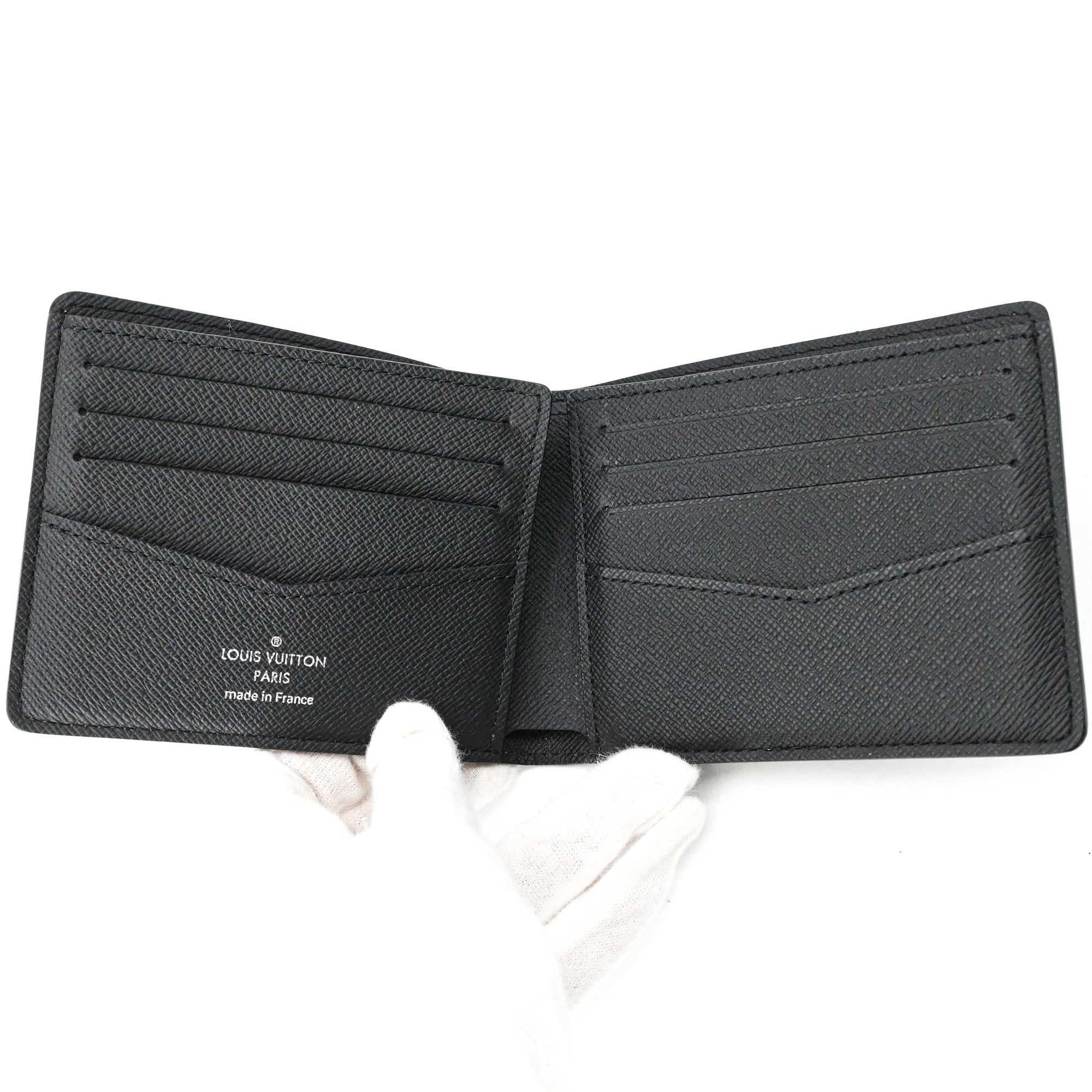 Louis Vuitton Gray Monogram Eclipse Monogram Eclipse Wallet