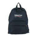 Balenciaga Navy Nylon Canvas Backpack Hand