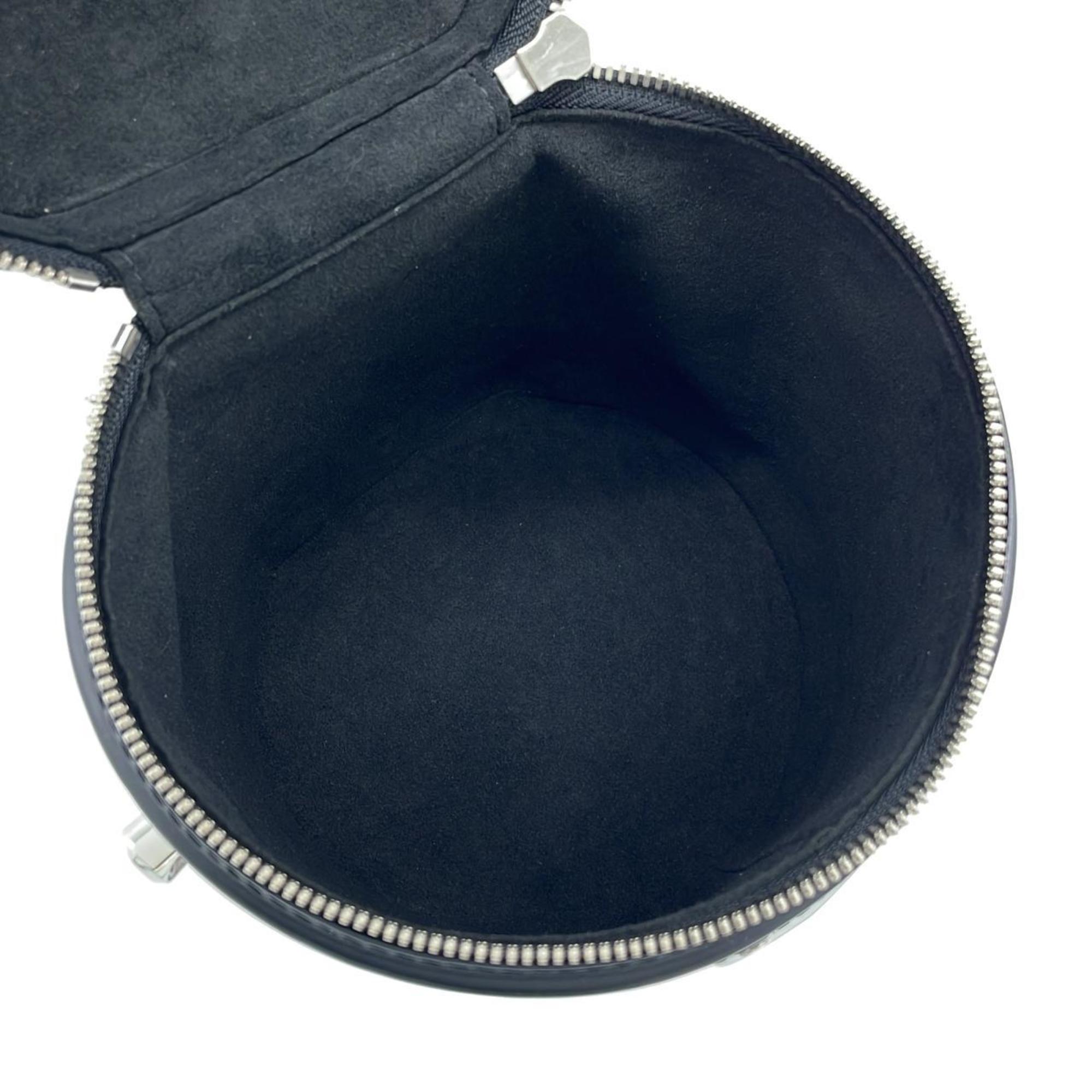 Louis Vuitton Black Leather Handbag