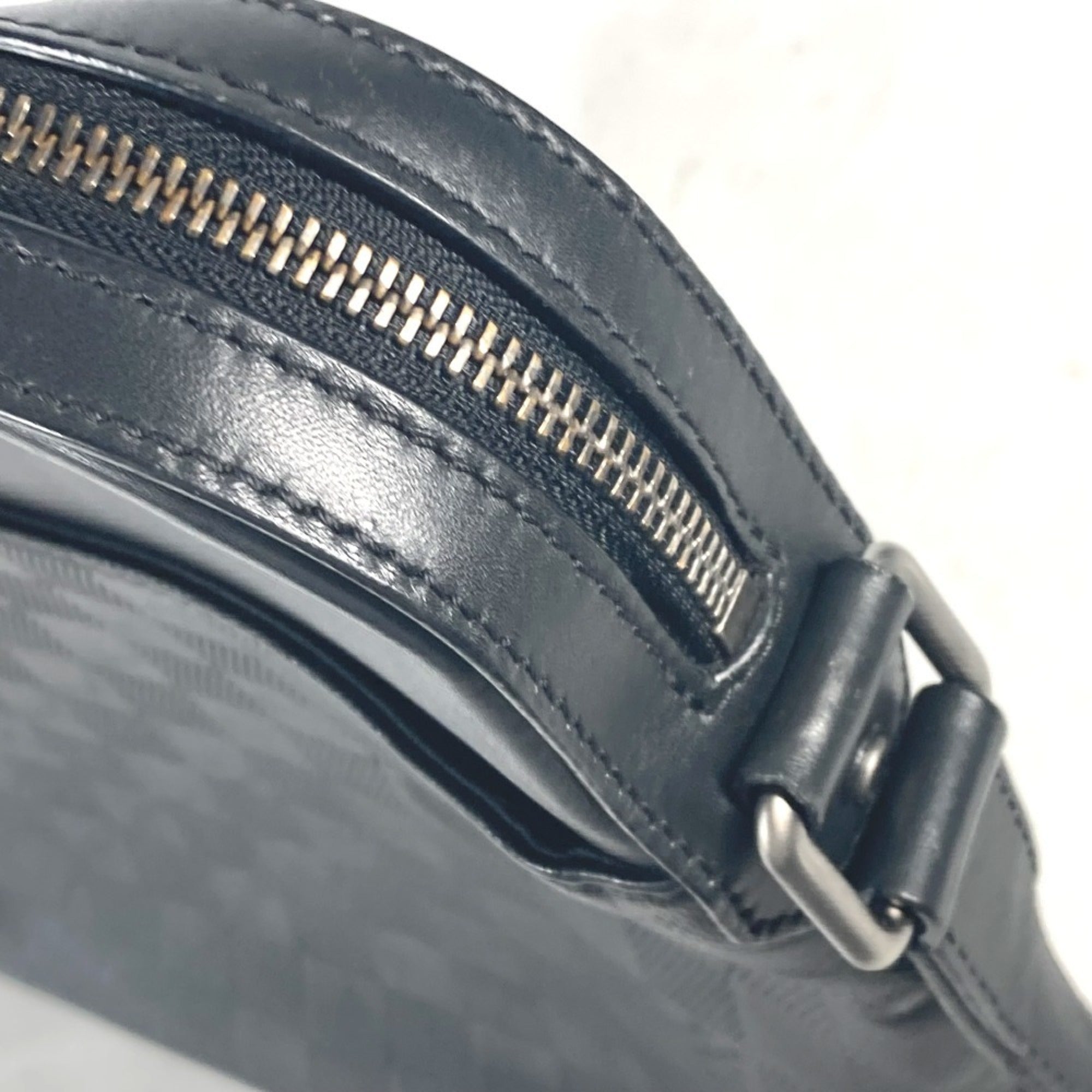Louis Vuitton Black Galle Onyx Damier Infini Pochette Shoulder Bag