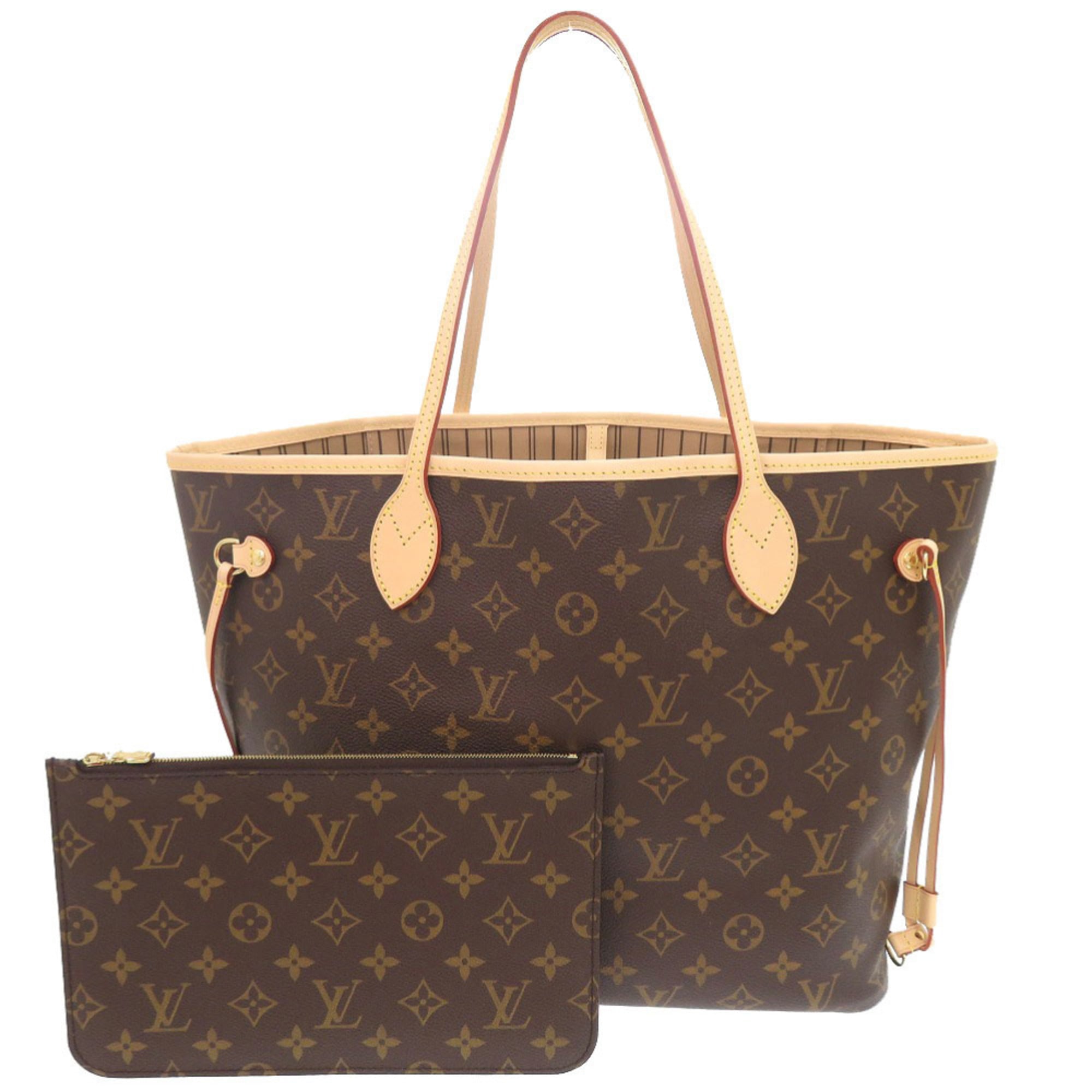 Louis Vuitton Brown Monogram Pouch Tote Bag