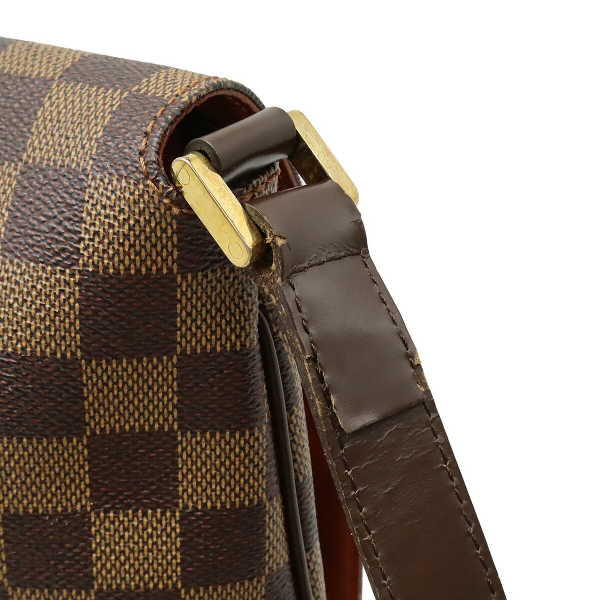 Louis Vuitton Brown Damier Canvas Pvc Shoulder Bag