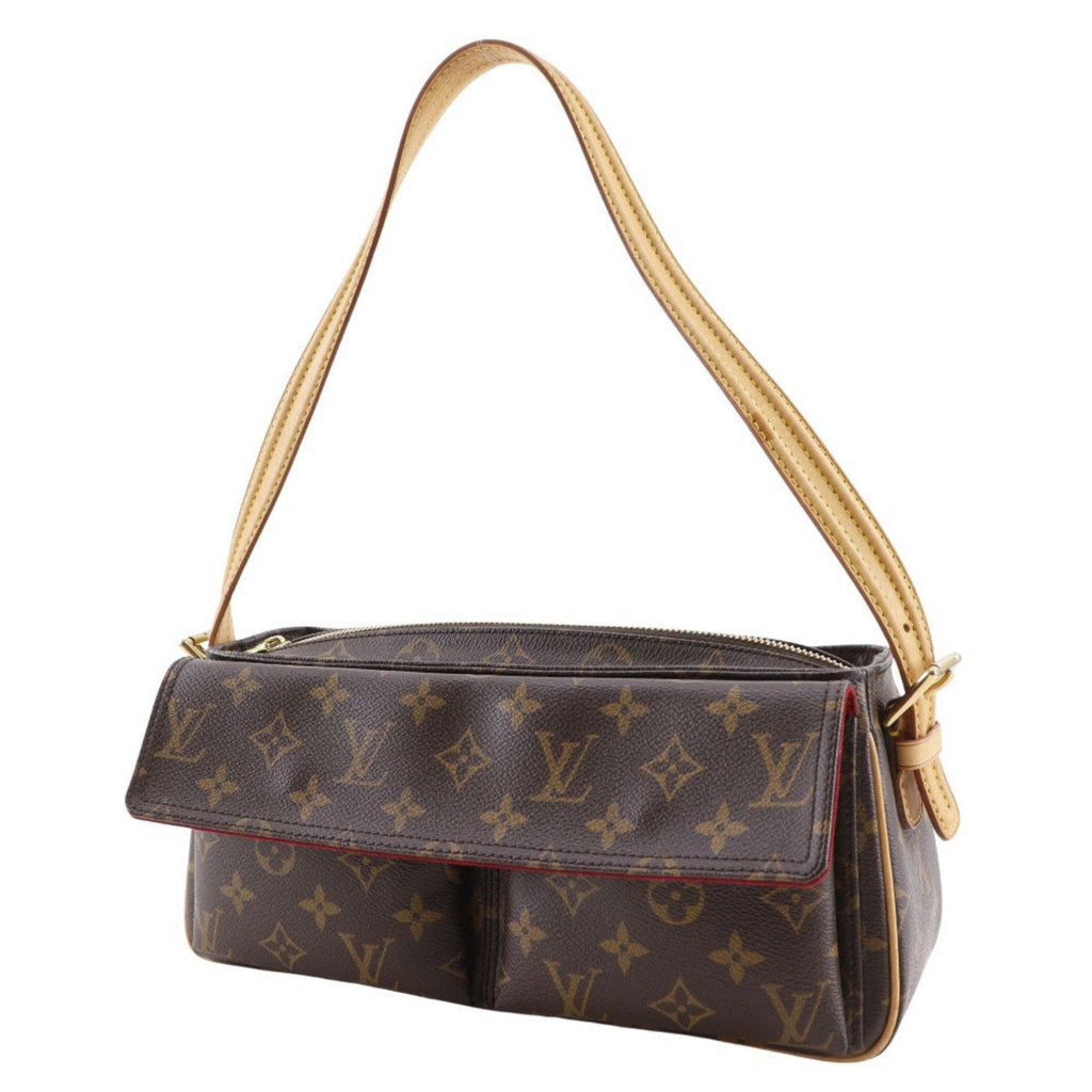 Louis Vuitton Brown Monogram Canvas Shoulder Bag