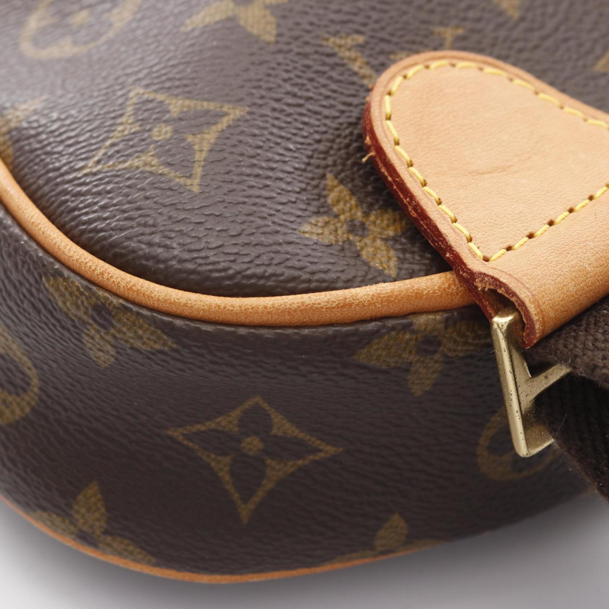 Louis Vuitton Brown Pvc Coated Canvas Leather Fanny Pack