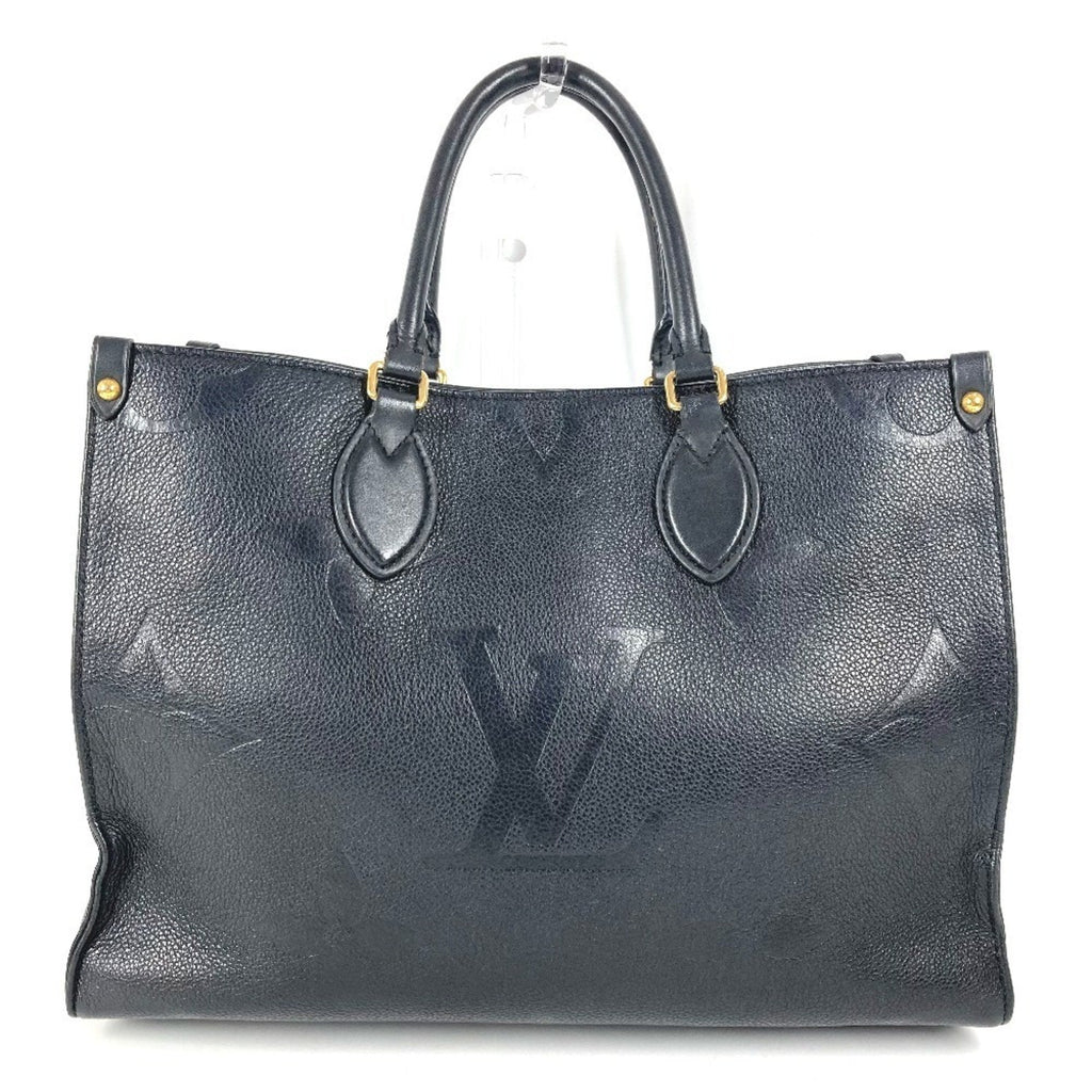 Louis Vuitton Black Monogram Noir Monogram Empreinte Handbag Shoulder Bag Tote Bag