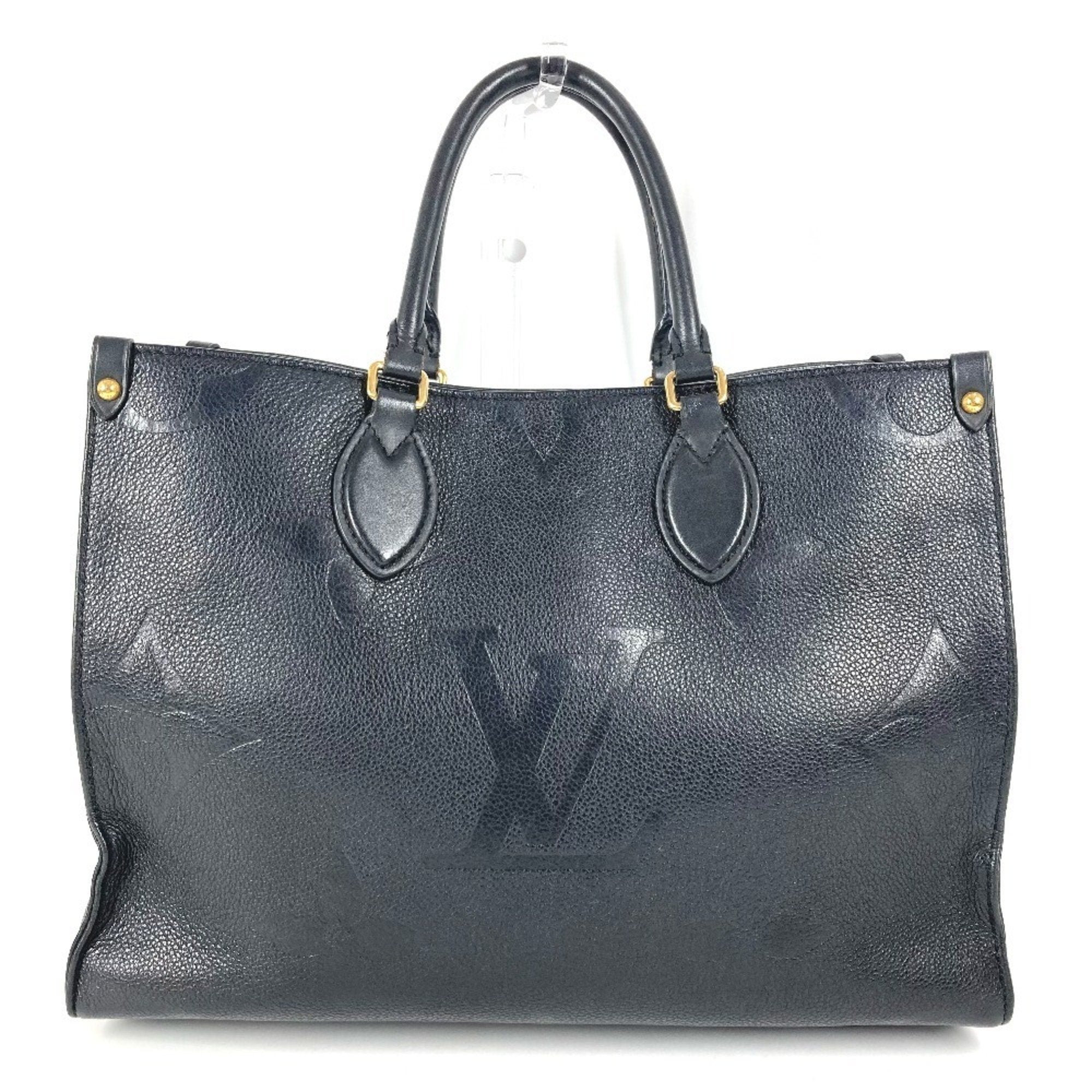 Louis Vuitton Black Monogram Noir Monogram Empreinte Handbag Shoulder Bag Tote Bag