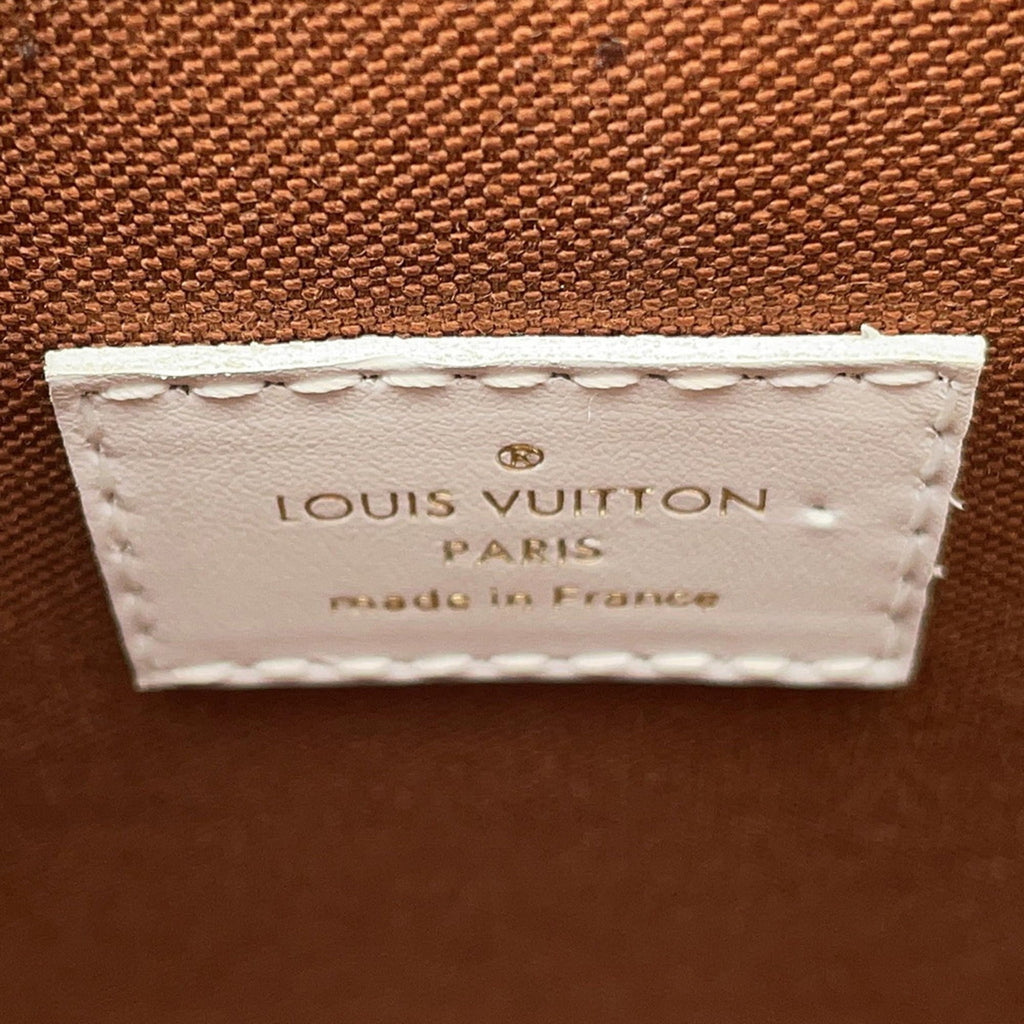 Louis Vuitton Brown Monogram White Yellow Monogram Handbag Shoulder Bag