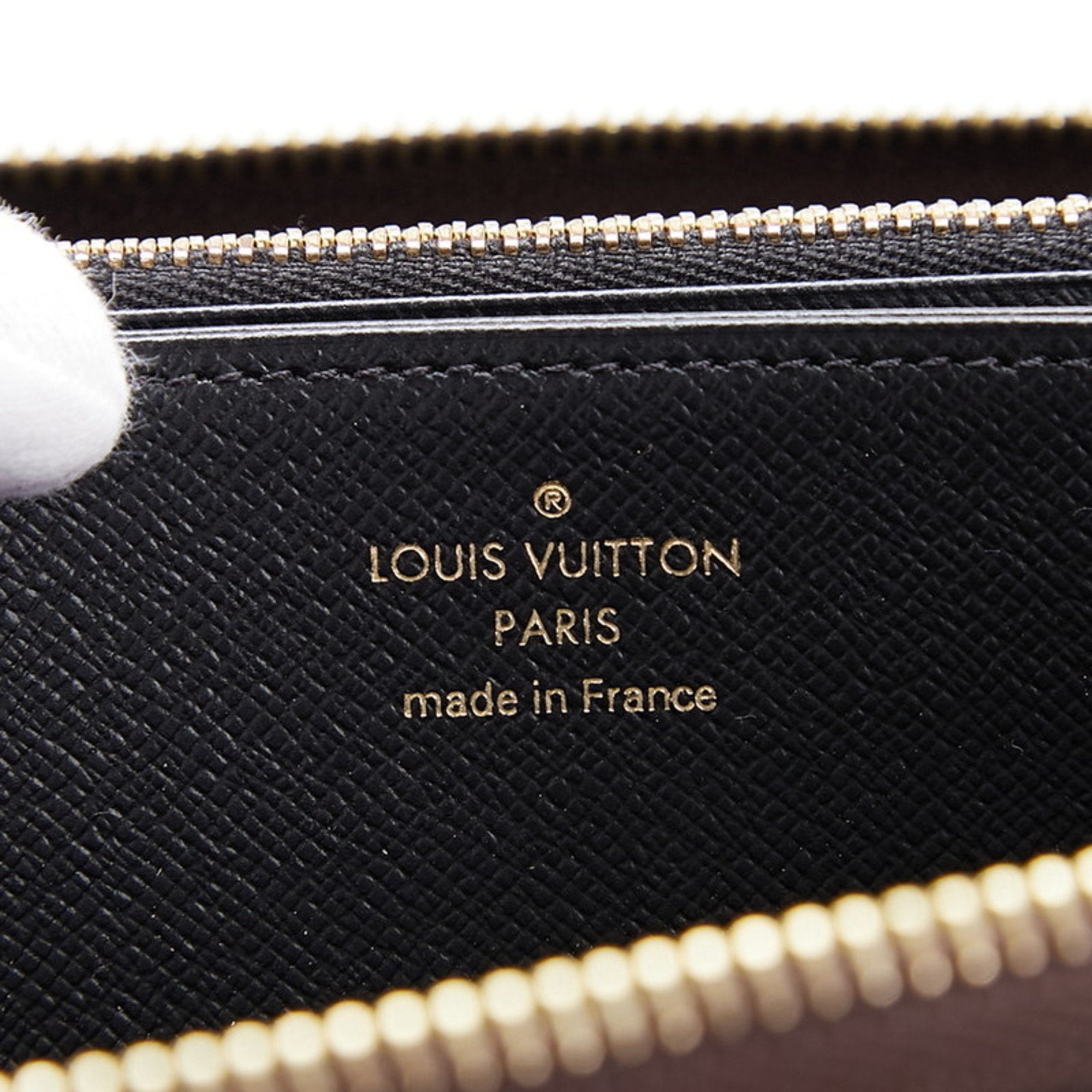Louis Vuitton Monogram Brown Pvc Leather Wallet (Tri-Fold)