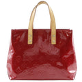 Louis Vuitton Pomme D'amour Red Color Monogram Vernis Handbag