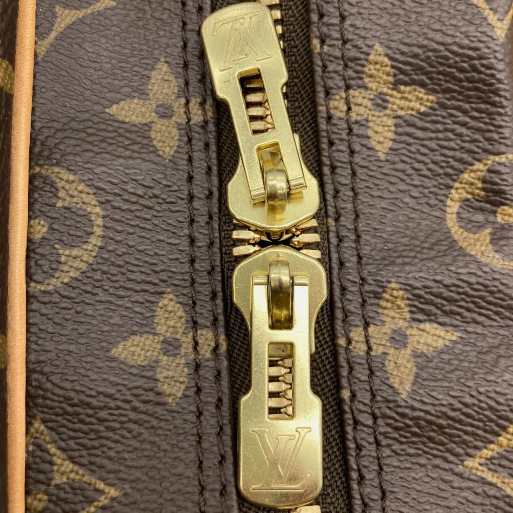 Louis Vuitton Brown Monogram Monogram Boston Bag
