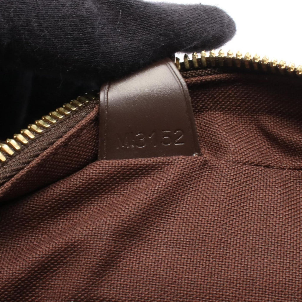 Louis Vuitton Brown Damier Canvas Coated Canvas Leather Shoulder Bag