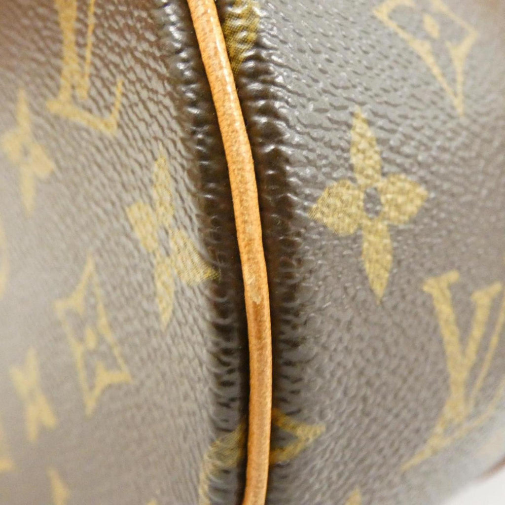 Louis Vuitton Marron Coated Canvas Handbag
