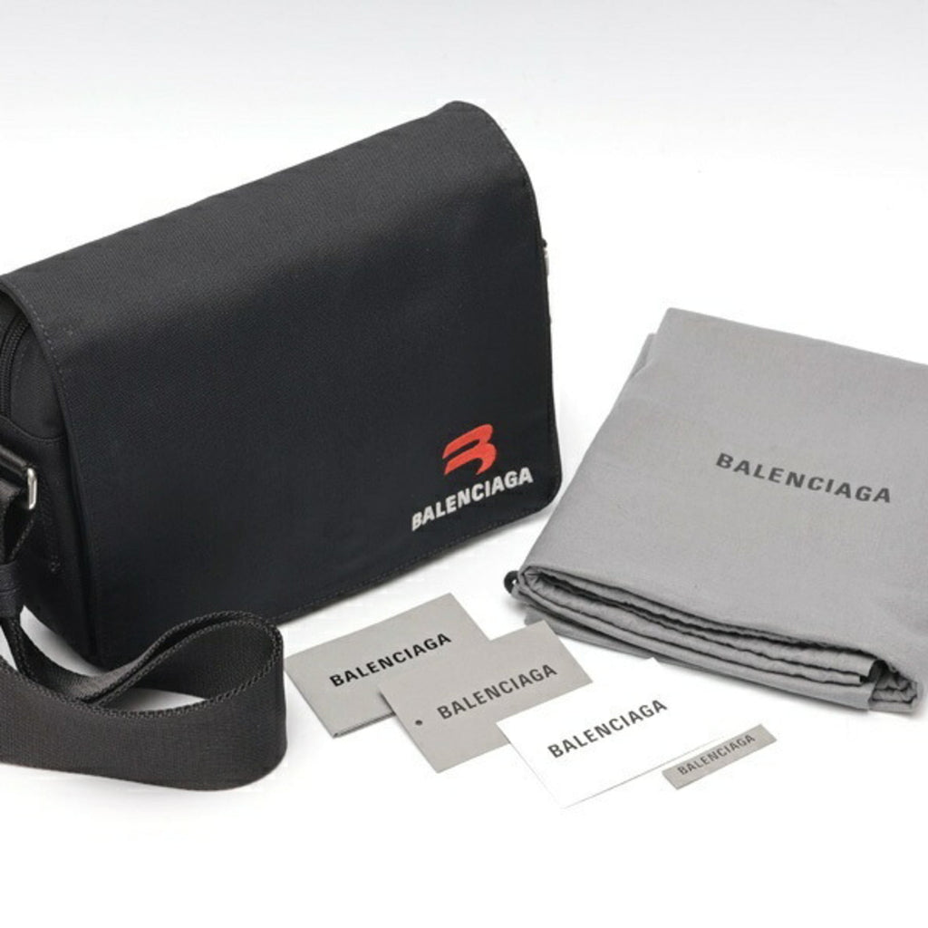 Balenciaga Black Nylon Shoulder