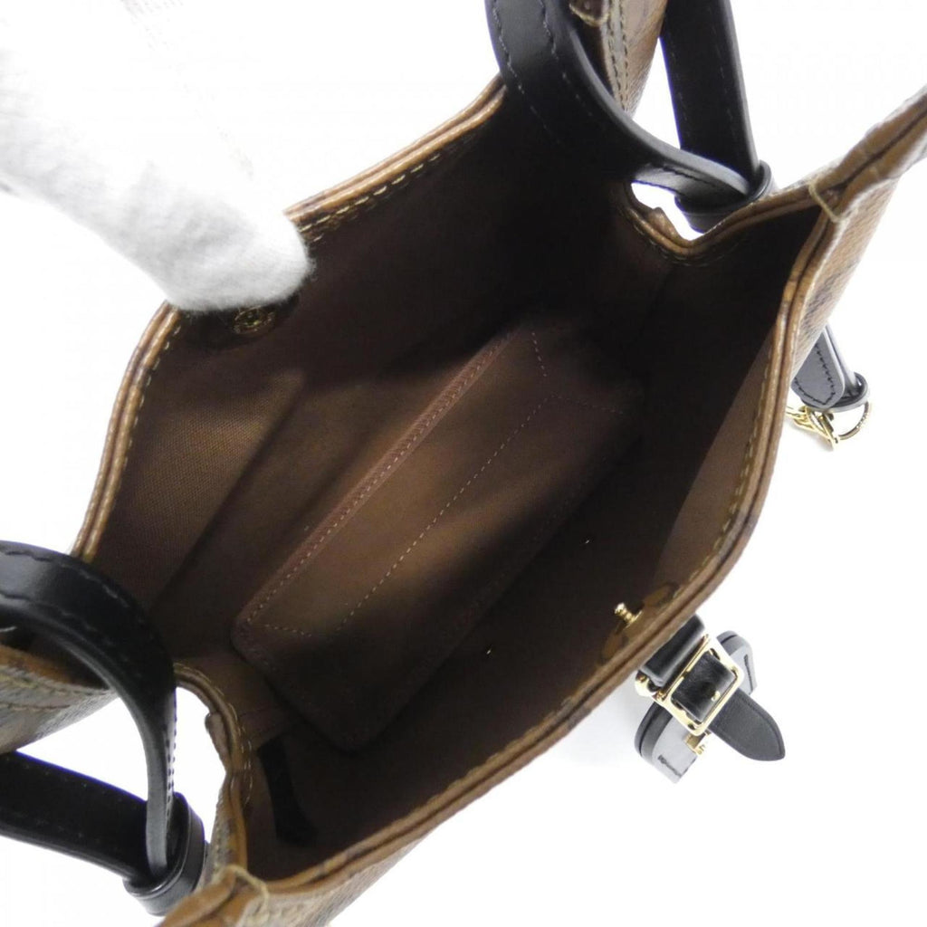 Louis Vuitton Marron Coated Canvas Shoulder Bag