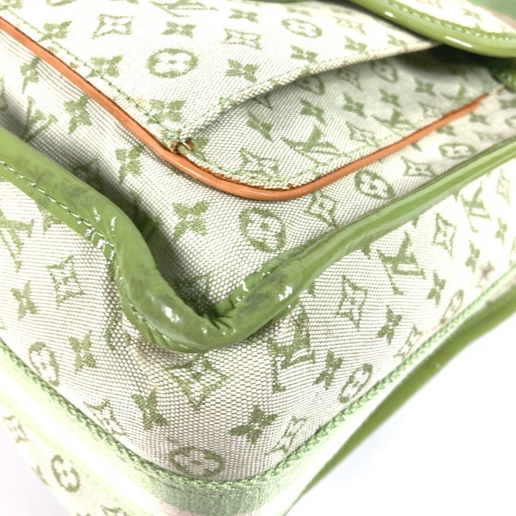 Louis Vuitton Almond Green Monogram Monogram Mini Shoulder Bag Tote Bag