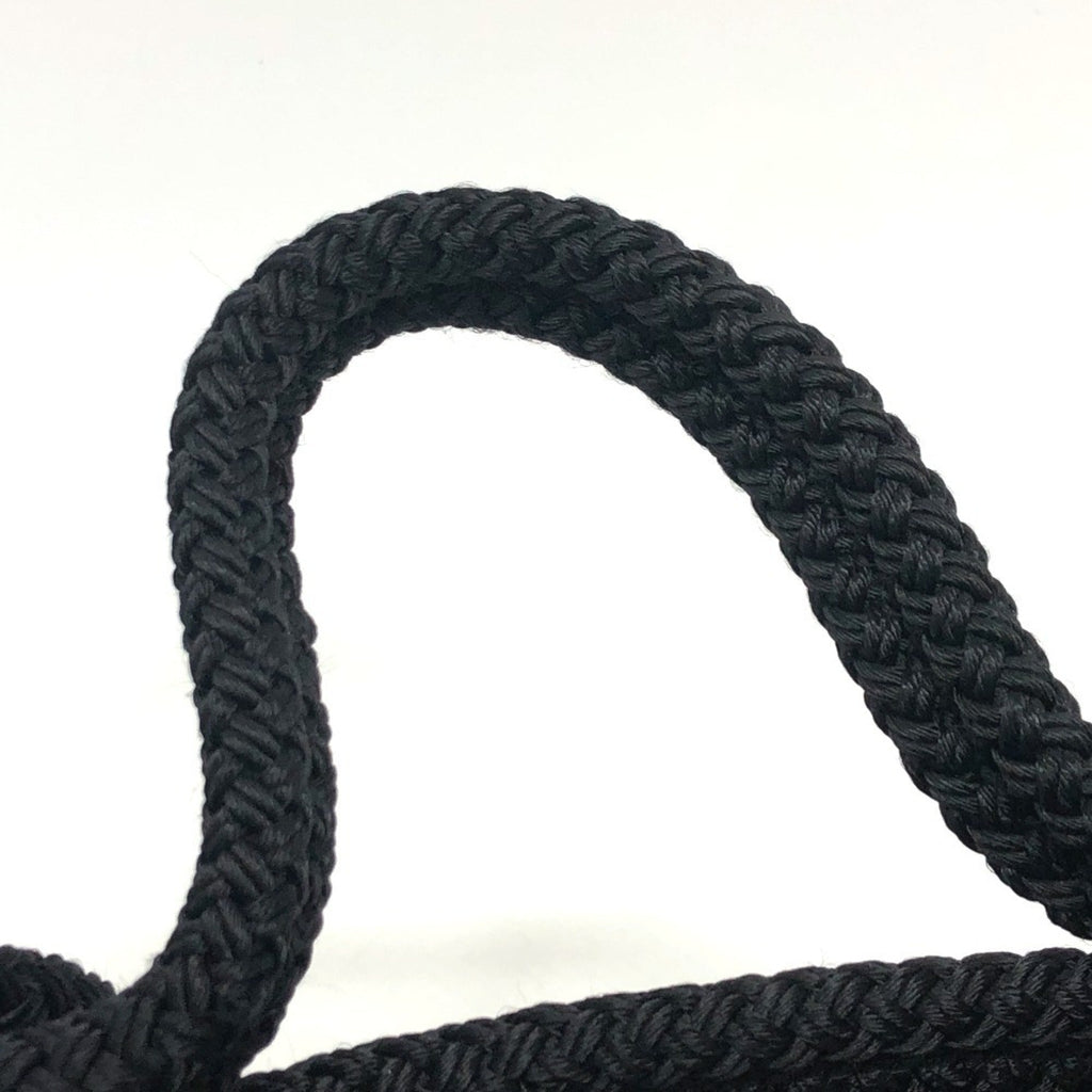 Balenciaga Black Nylon Leather Basket Shoulder