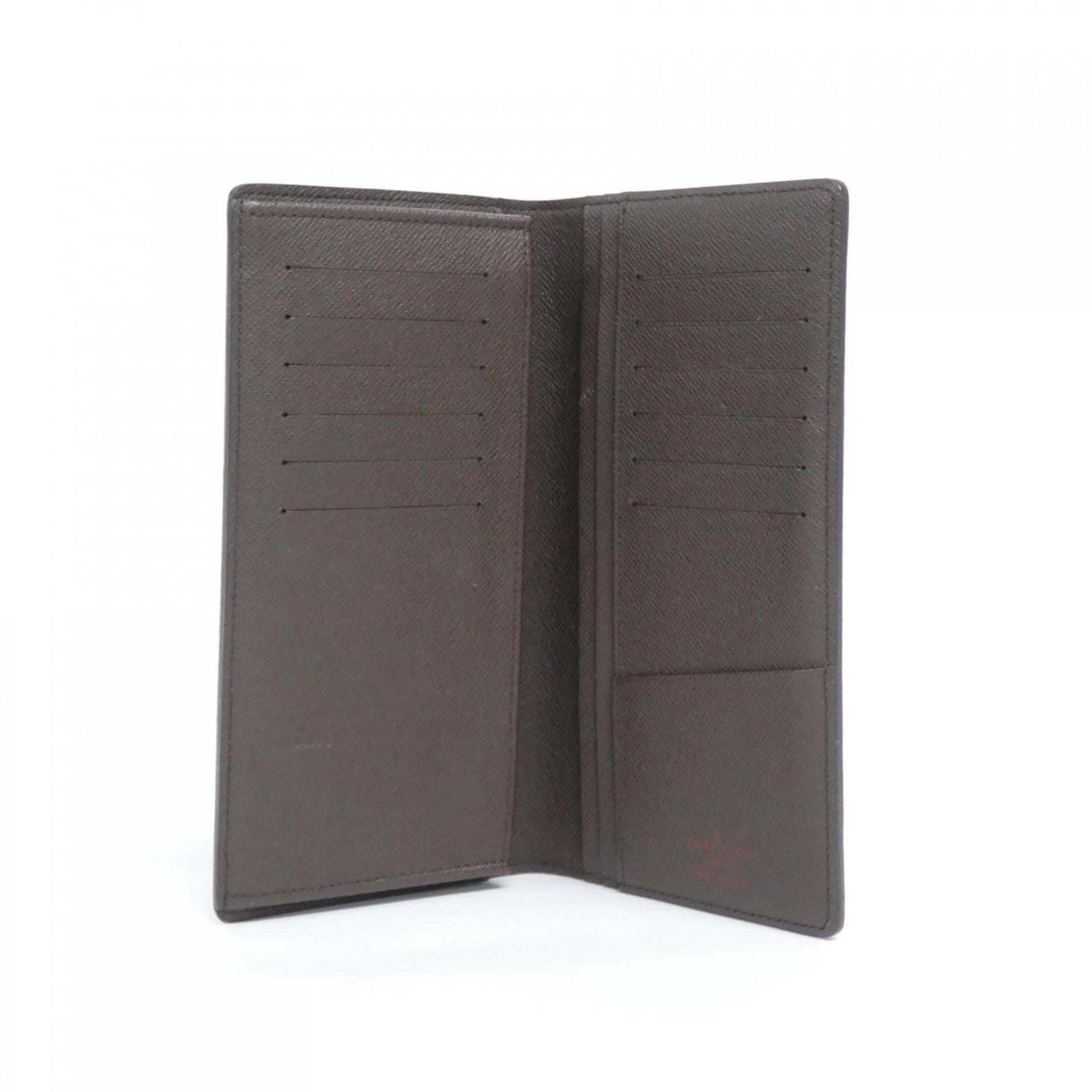 Louis Vuitton Brown Coated Canvas Long Wallet