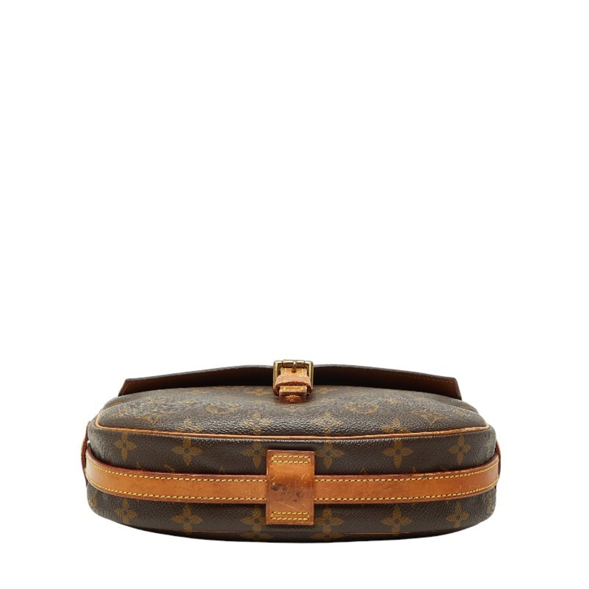 Louis Vuitton Brown Pvc Leather Shoulder Bag