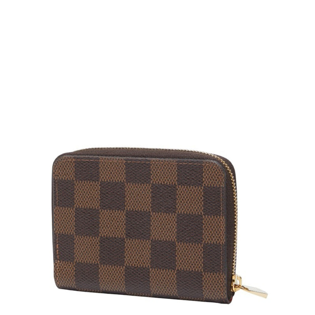 Louis Vuitton Brown Multi-Color Pvc Coin Purse/Coin Case