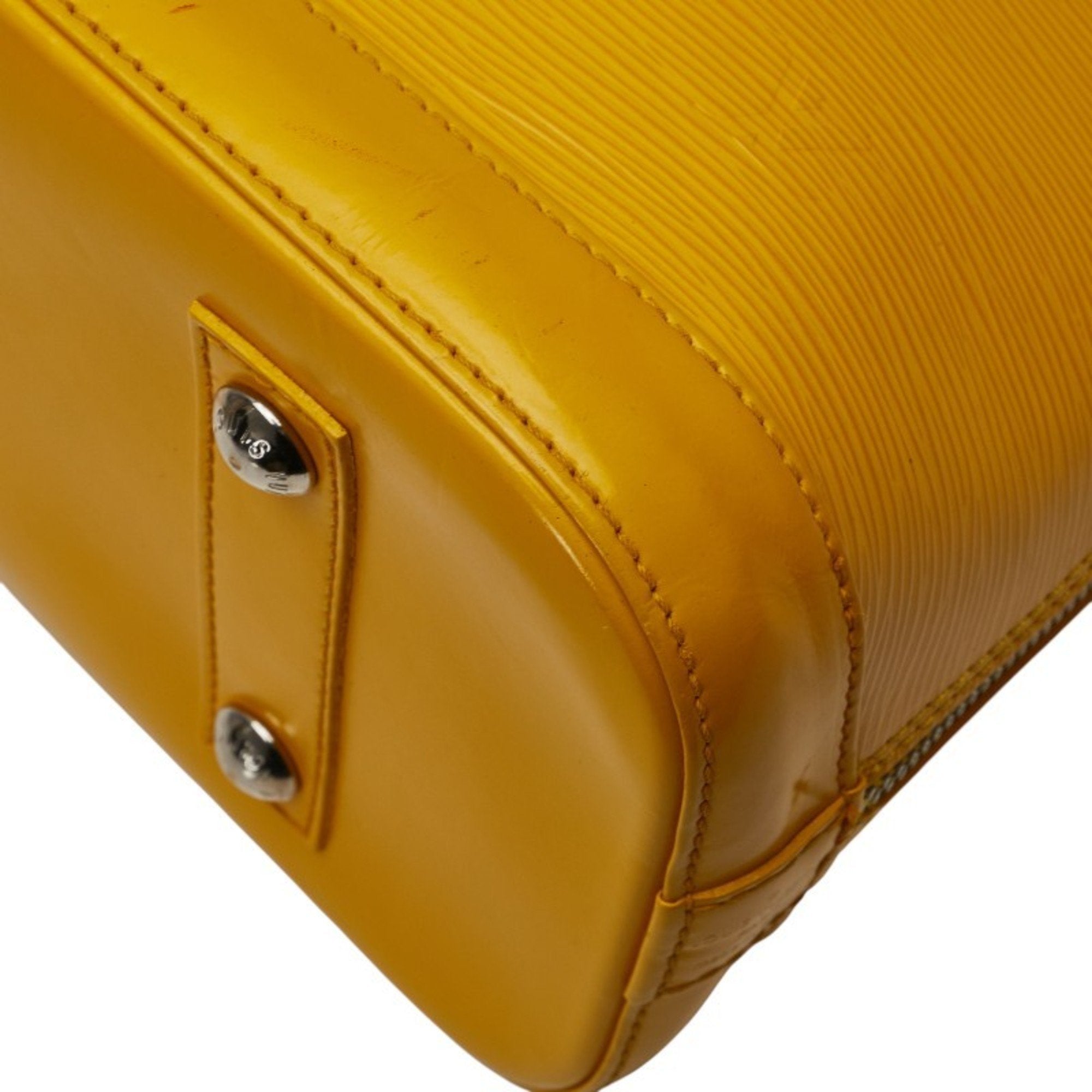 Louis Vuitton Epi Mimosa Yellow Leather Handbag