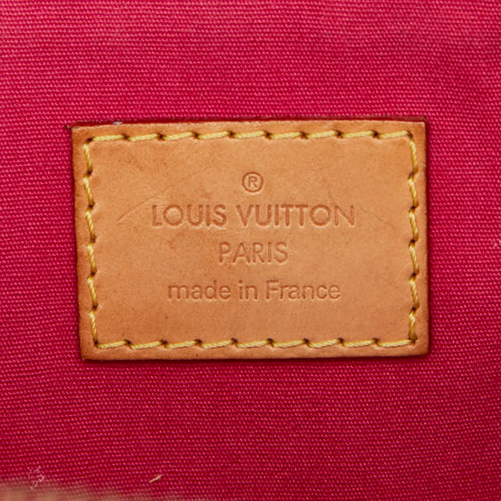 Louis Vuitton Monogram Vernis Rose Pop Patent Leather Handbag